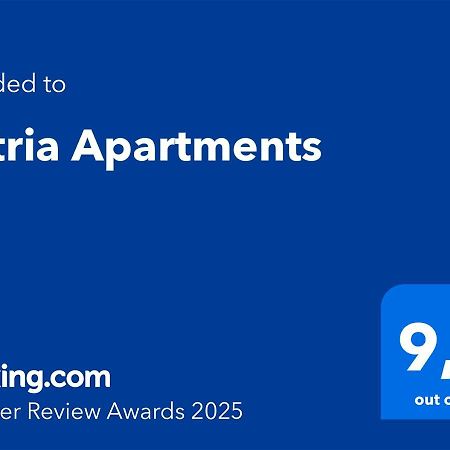 Ostria Apartments Kalamákion Eksteriør bilde
