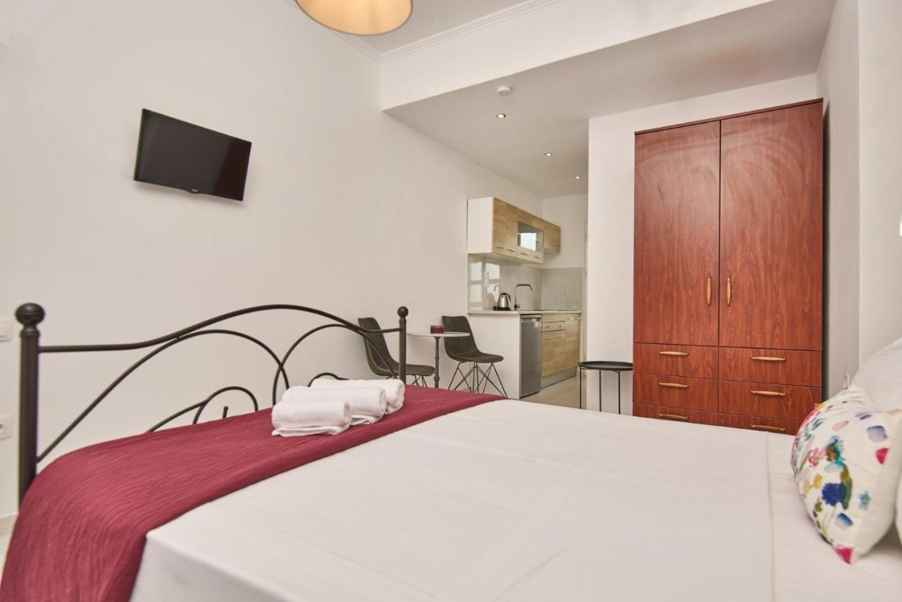 Ostria Apartments Kalamákion Eksteriør bilde