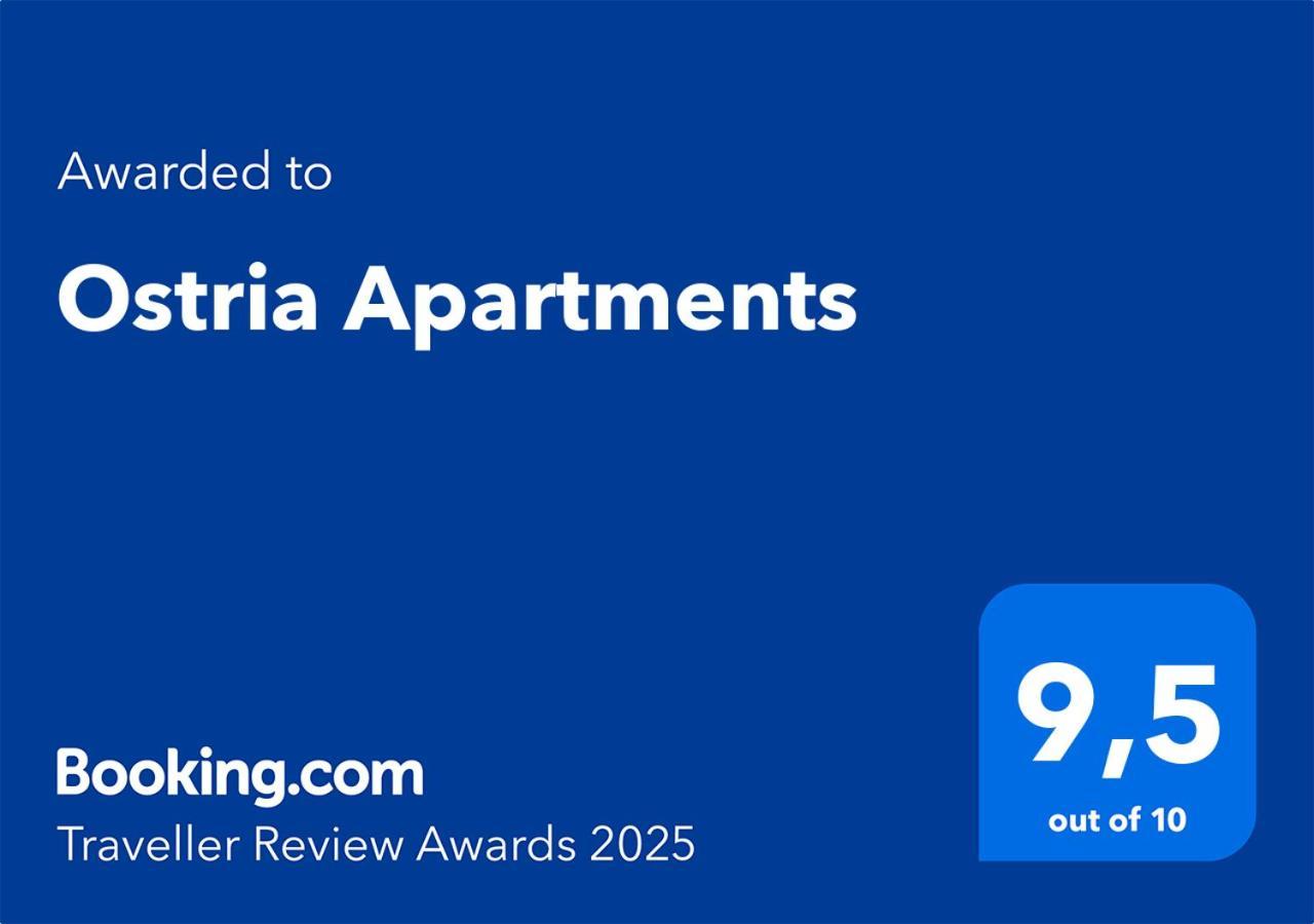 Ostria Apartments Kalamákion Eksteriør bilde