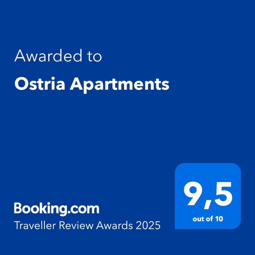 Ostria Apartments Kalamákion Eksteriør bilde